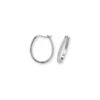 Gladstones Jewellers Silver CZ Set 23mm Oval Hoop Earrings 2 Gladstones Jewellers Silver CZ Set 23mm Oval Hoop Earrings -Ornaments Promotion Store gladstones jewellers silver cz set 23mm oval hoop earrings p6203 37106 image