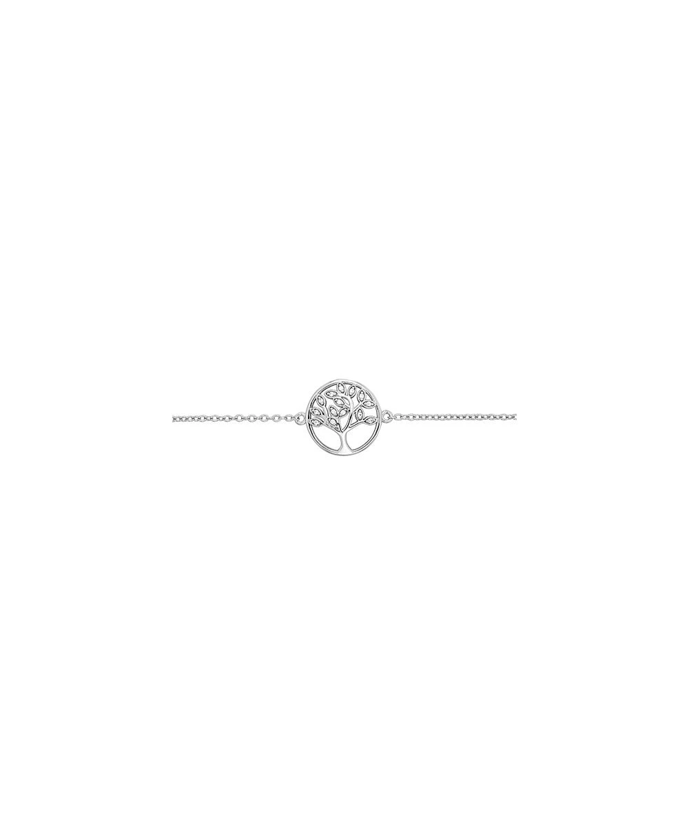 Gladstones Jewellers Silver CZ Tree Of Life Bracelet 3 Gladstones Jewellers Silver CZ Tree Of Life Bracelet