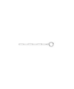 Gladstones Jewellers Silver Paper Link T Bar Bracelet