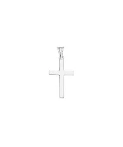 Gladstones Jewellers Sterling Silver Plain Cross Pendant