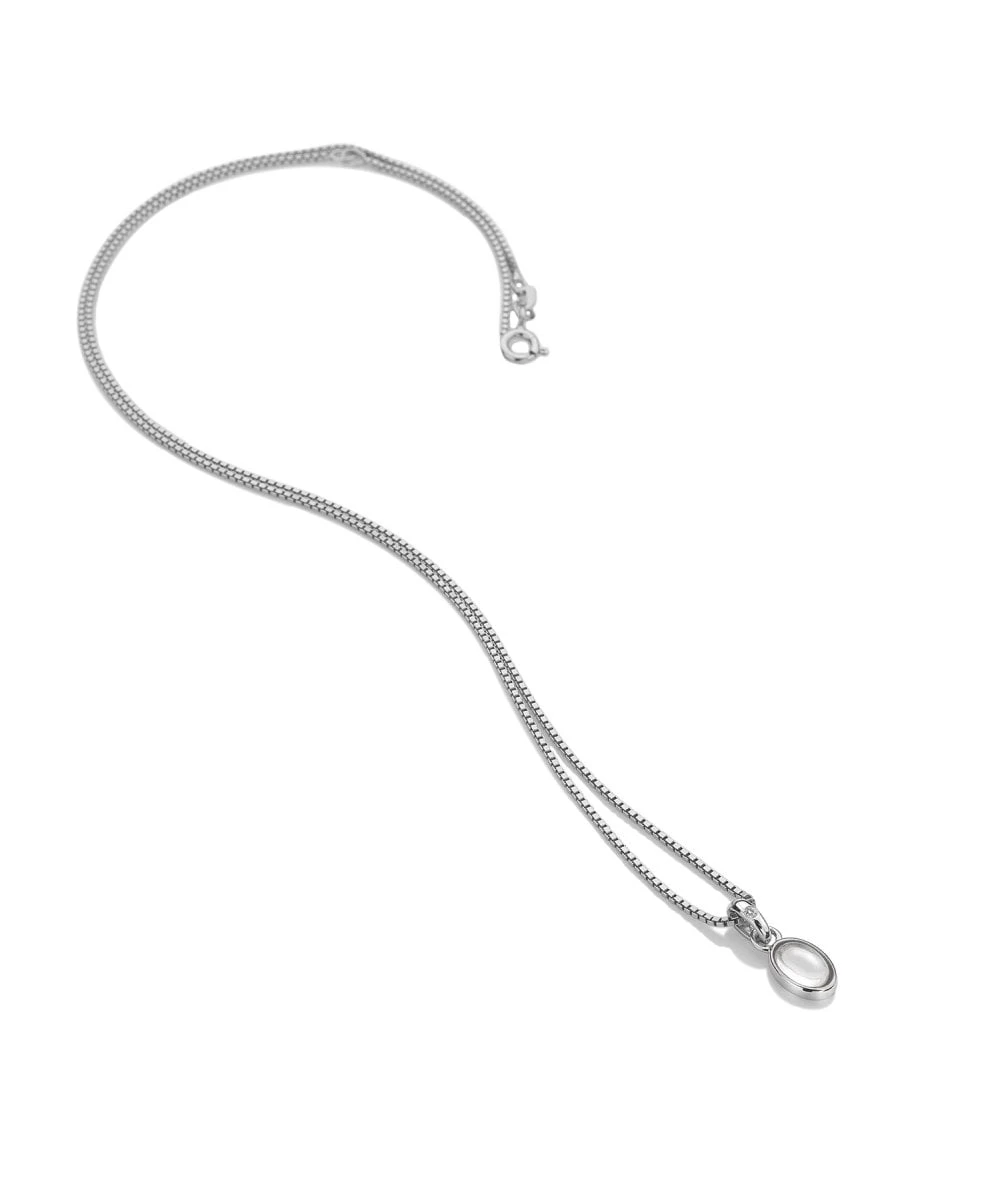 Hot Diamonds Hot Diamonds Birthstone Pendant - April White Topaz 5 Hot Diamonds Hot Diamonds Birthstone Pendant - April White Topaz - Image 3