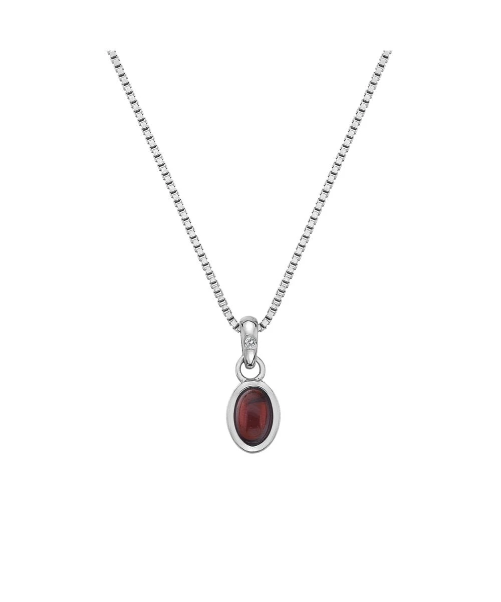 Hot Diamonds Hot Diamonds Birthstone Pendant - January Garnet 3 Hot Diamonds Hot Diamonds Birthstone Pendant - January Garnet