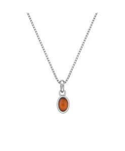 Hot Diamonds Hot Diamonds Birthstone Pendant - July Red Carnelian