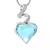 Sparkle Ribbon Heart Blue -Stainless Steel Cremation Ashes Jewellery Urn Pendant 2 Sparkle Ribbon Heart Blue -Stainless Steel Cremation Ashes Jewellery Urn Pendant -Ornaments Promotion Store img 8817 1