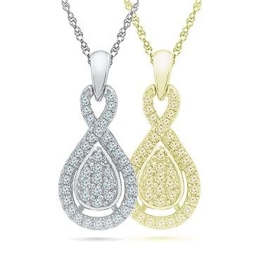 Infinite Teardrop Cremation Ashes Memorial Pendant 3 Infinite Teardrop Cremation Ashes Memorial Pendant