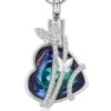 Iridescent Butterfly Blue Heart -Stainless Steel Cremation Ashes Jewellery Urn Pendant 1 Iridescent Butterfly Blue Heart -Stainless Steel Cremation Ashes Jewellery Urn Pendant -Ornaments Promotion Store irridecentbutterflyheart