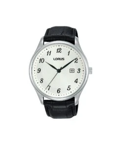Lorus Lorus Black Leather Strap Gents Watch - RH913PX9