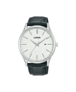Lorus Lorus Black Leather Strap Gents Watch - RH937QX9