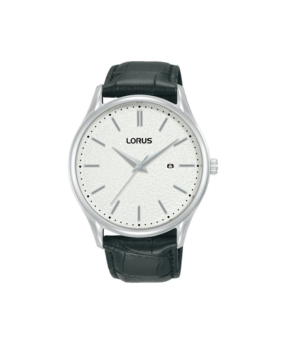 Lorus Lorus Black Leather Strap Gents Watch - RH937QX9 3 Lorus Lorus Black Leather Strap Gents Watch - RH937QX9