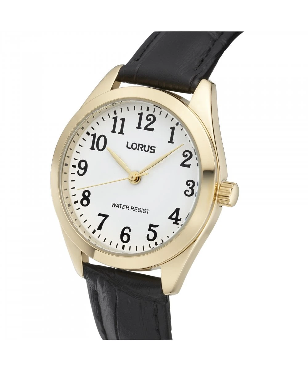 Lorus Lorus Black Leather Strap Ladies Watch - RG238TX5 4 Lorus Lorus Black Leather Strap Ladies Watch - RG238TX5 - Image 2