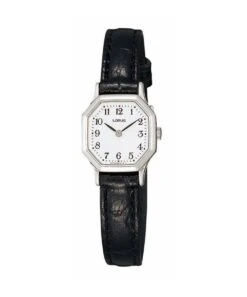 Lorus Lorus Black Leather Strap Ladies Watch - RPG39BX8