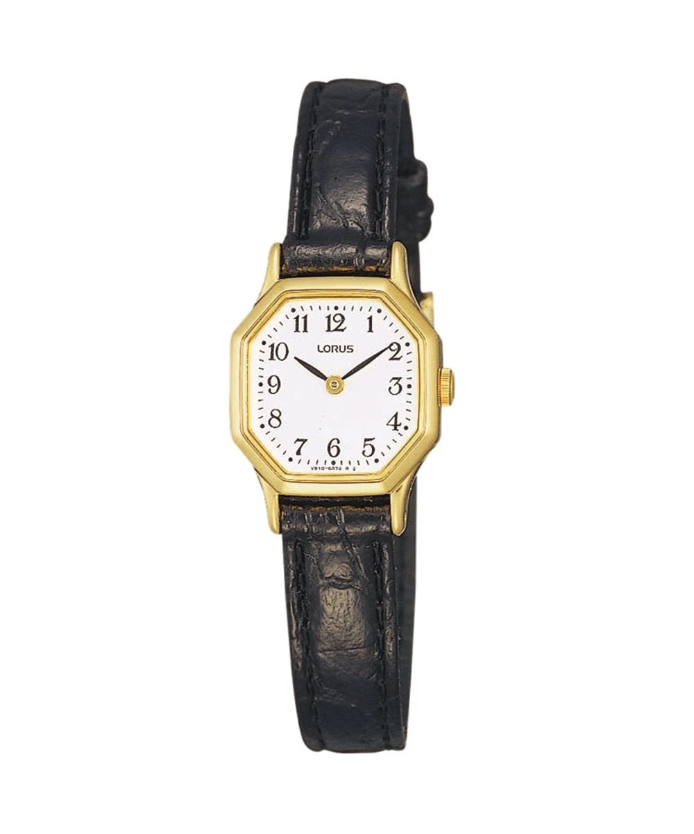 Lorus Lorus Black Leather Strap Ladies Watch - RPG40BX8 3 Lorus Lorus Black Leather Strap Ladies Watch - RPG40BX8