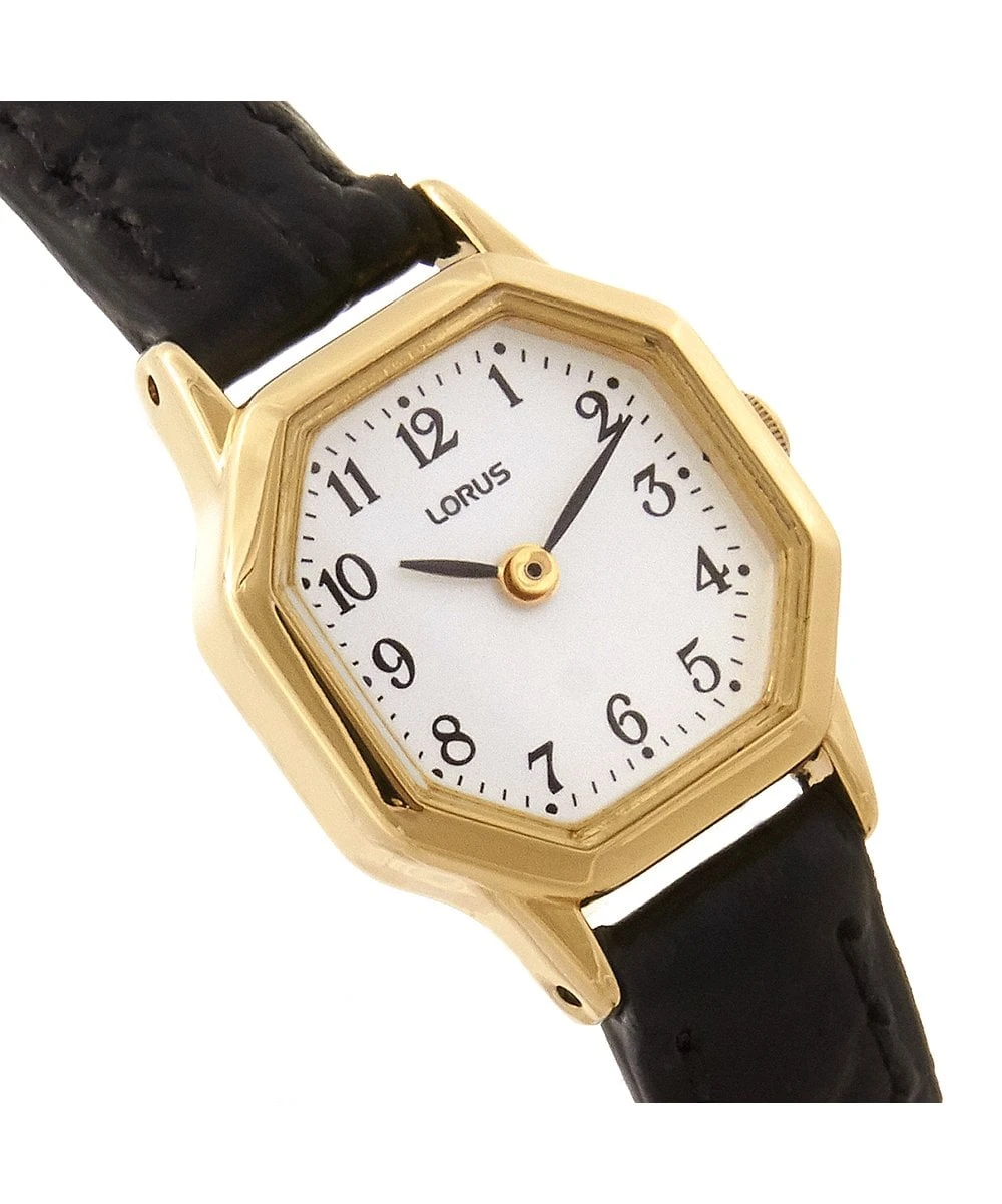 Lorus Lorus Black Leather Strap Ladies Watch - RPG40BX8 4 Lorus Lorus Black Leather Strap Ladies Watch - RPG40BX8 - Image 2