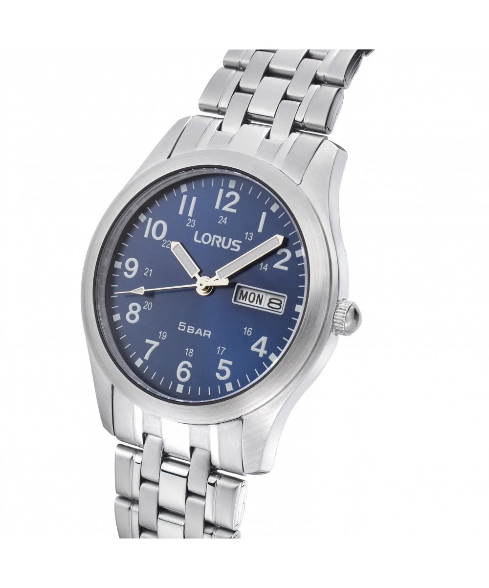 Lorus Lorus Blue Dial Gents Bracelet Watch - RXN77DX9 4 Lorus Lorus Blue Dial Gents Bracelet Watch - RXN77DX9 - Image 2