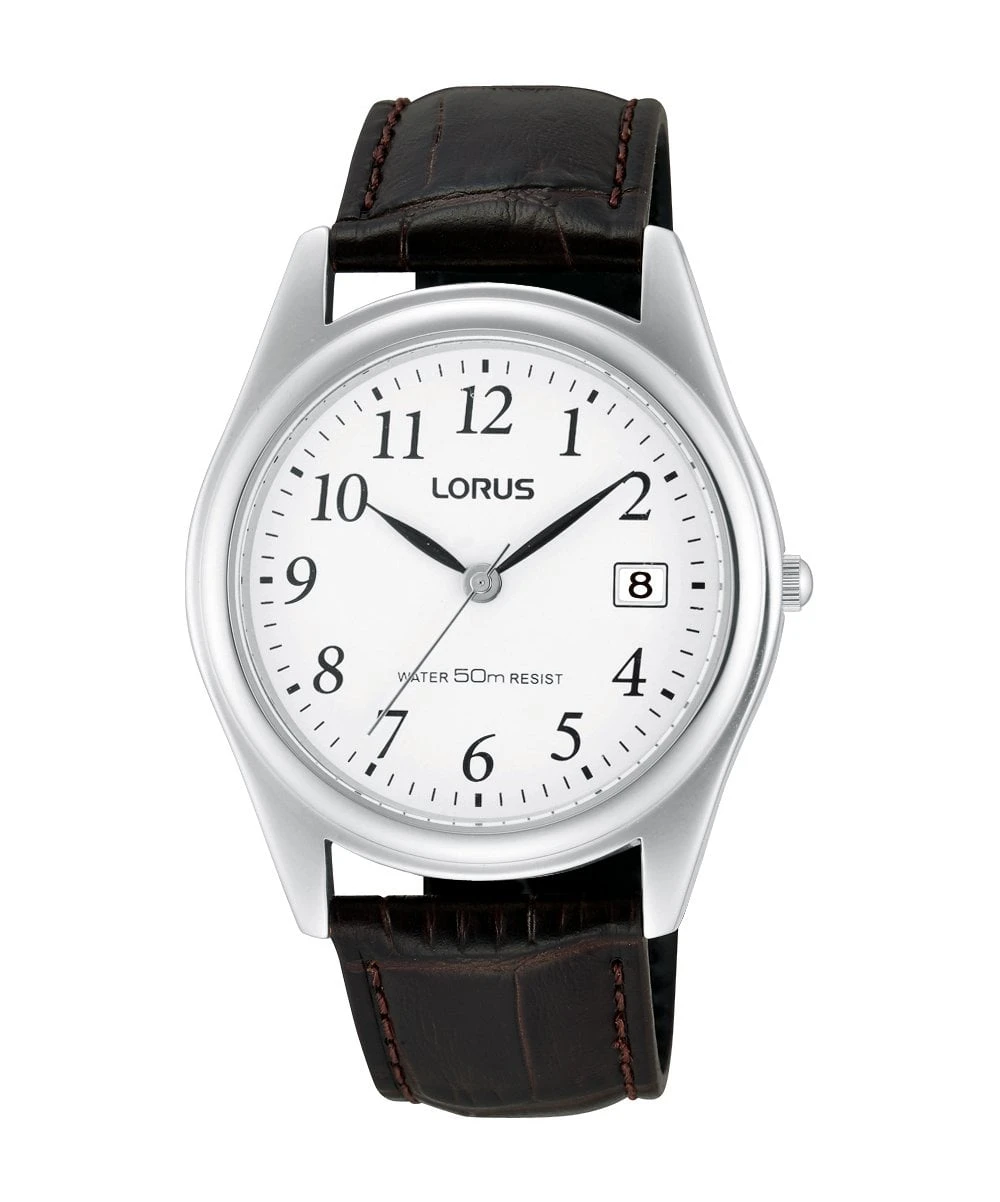 Lorus Lorus Brown Leather Strap Gents Watch - RS965BX9 3 Lorus Lorus Brown Leather Strap Gents Watch - RS965BX9