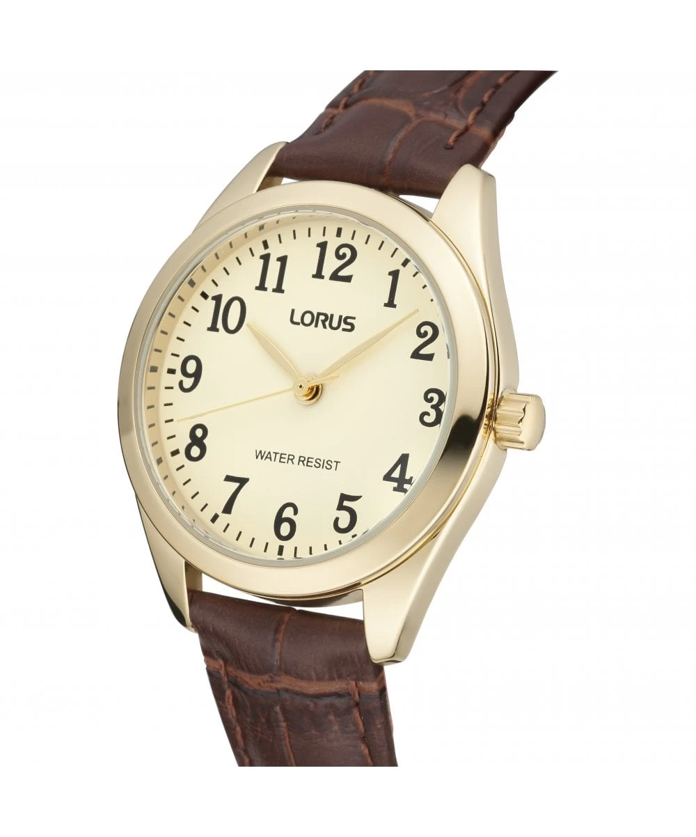 Lorus Lorus Brown Leather Strap Ladies Watch - RG242TX5 4 Lorus Lorus Brown Leather Strap Ladies Watch - RG242TX5 - Image 2