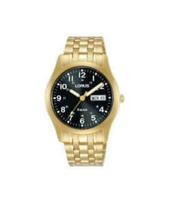Lorus Lorus Gold Plated Gents Bracelet Watch - RXN76DX9