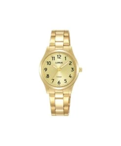 Lorus Lorus Gold Plated Ladies Bracelet Watch - RRX14JX9