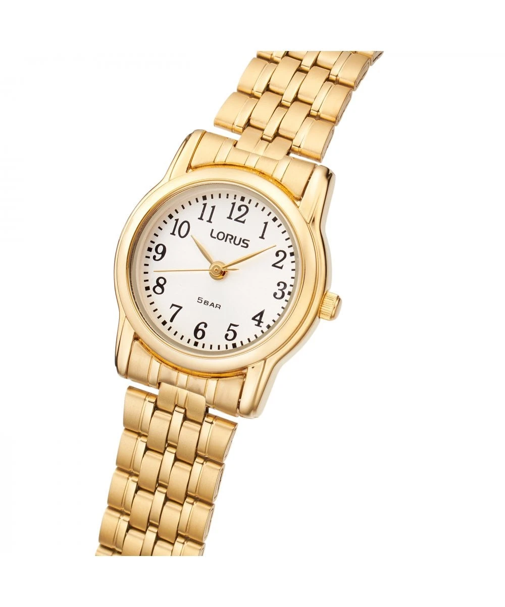 Lorus Lorus Gold Plated Ladies Bracelet Watch - RRX32HX9 4 Lorus Lorus Gold Plated Ladies Bracelet Watch - RRX32HX9 - Image 2