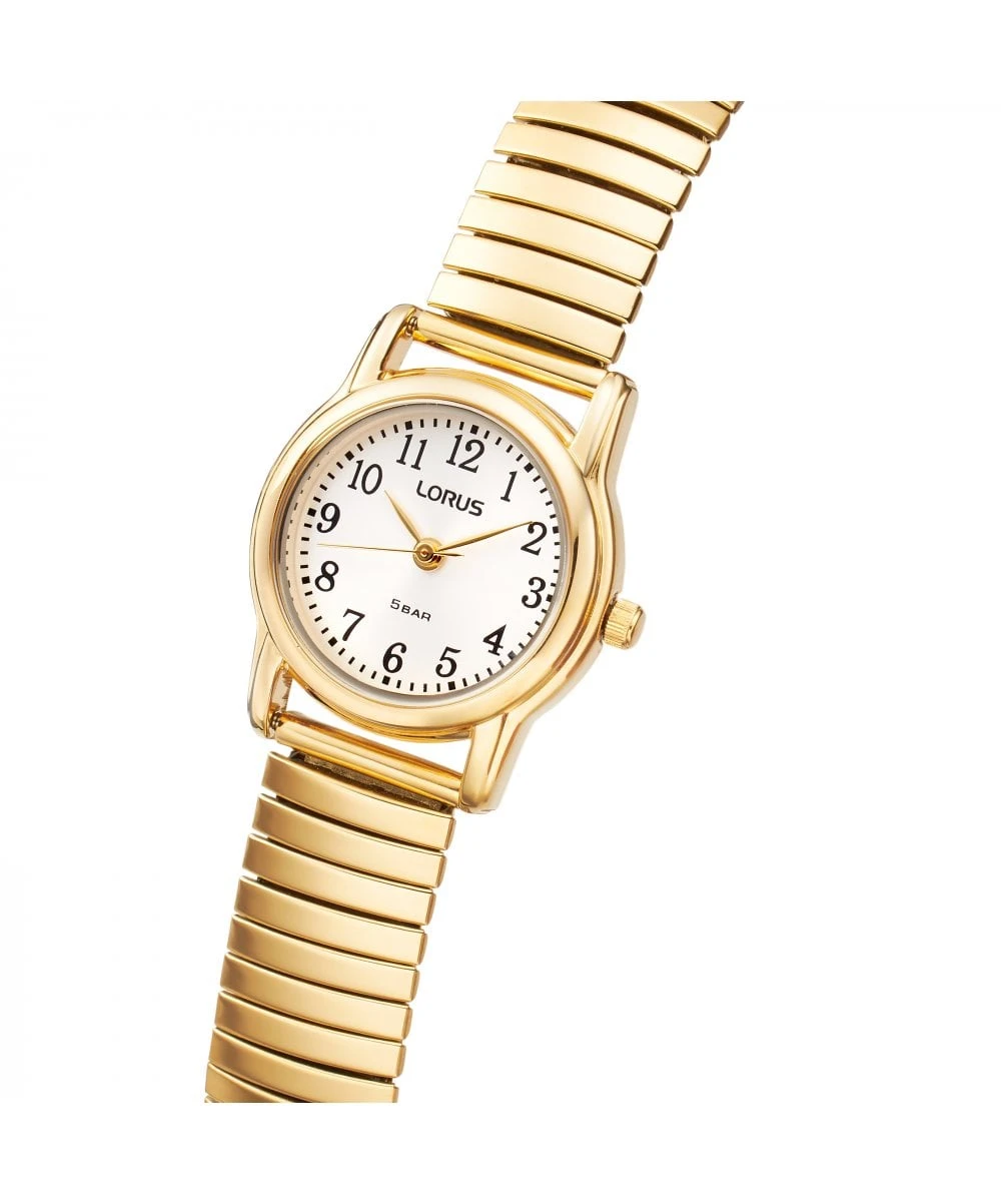 Lorus Lorus Gold Plated Ladies Expanding Bracelet Watch - RRX34HX9 4 Lorus Lorus Gold Plated Ladies Expanding Bracelet Watch - RRX34HX9 - Image 2