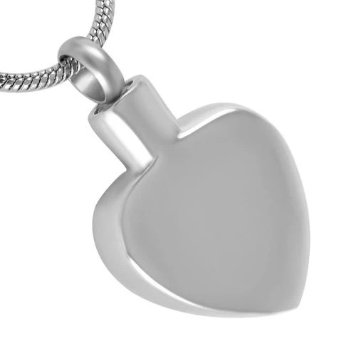 Memorial Heart - Stainless Steel Ashes Jewellery Memorial Urn Pendant 4 Memorial Heart - Stainless Steel Ashes Jewellery Memorial Urn Pendant - Image 2