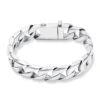 Men's Chunky Curb Bracelet - Stainless Steel Cremation Ashes Jewellery 2 Men's Chunky Curb Bracelet - Stainless Steel Cremation Ashes Jewellery -Ornaments Promotion Store menscurbbraceletsilver
