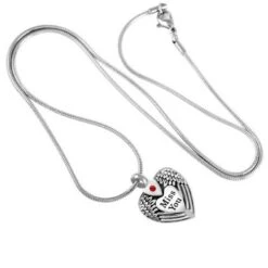 Miss You Heart - Stainless Steel Cremation Ashes Jewellery Pendant 9 Miss You Heart - Stainless Steel Cremation Ashes Jewellery Pendant -Ornaments Promotion Store missyouheart3