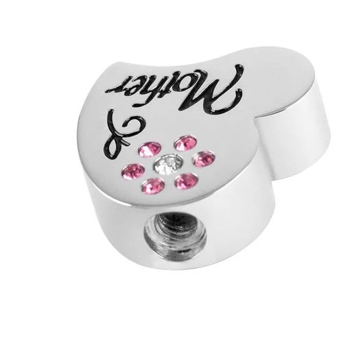 Mother Heart - Stainless Steel Cremation Ashes Memorial Jewellery Pendant 4 Mother Heart - Stainless Steel Cremation Ashes Memorial Jewellery Pendant - Image 2