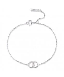 Olivia Burton Olivia Burton Bejewelled Interlink Chain Bracelet