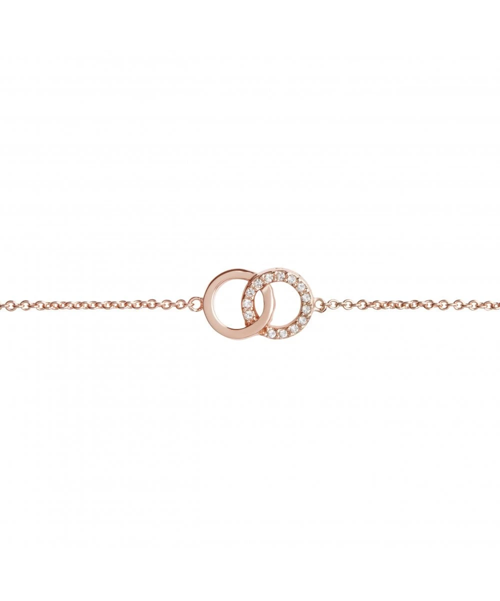 Olivia Burton Olivia Burton Bejewelled Interlink Chain Rose Gold Bracelet 5 Olivia Burton Olivia Burton Bejewelled Interlink Chain Rose Gold Bracelet - Image 3