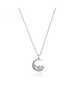 Olivia Burton Olivia Burton Celestial Moon Silver Necklace