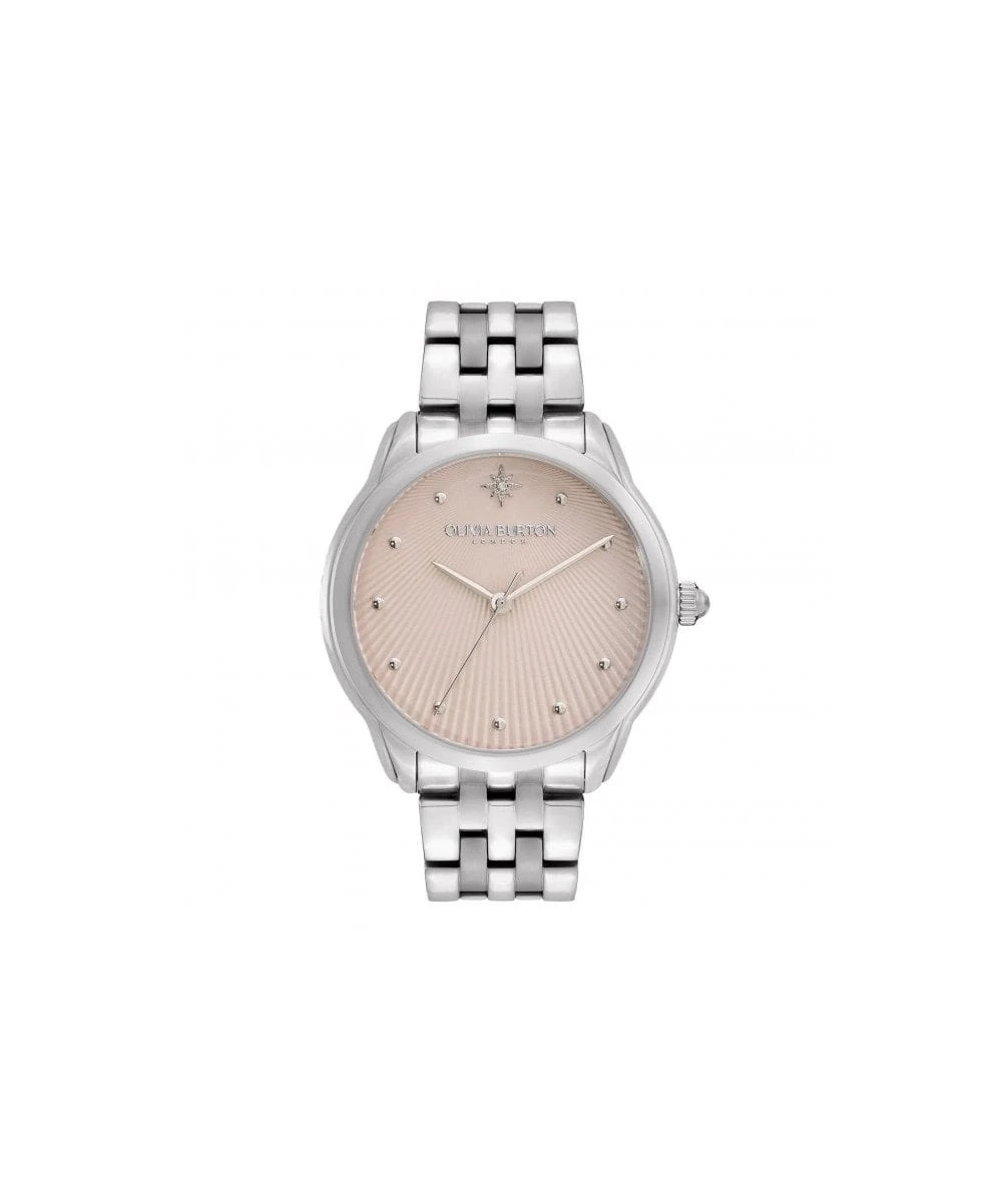 Olivia Burton Celestial Starlight Blush & Silver Bracelet Watch 3 Olivia Burton Celestial Starlight Blush & Silver Bracelet Watch