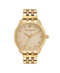Olivia Burton Celestial Starlight Gold Bracelet Watch