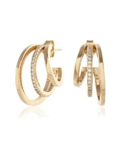 Olivia Burton Olivia Burton Classic Multi Hoop Gold Earrings