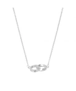 Olivia Burton Olivia Burton Interlink Silver Necklace