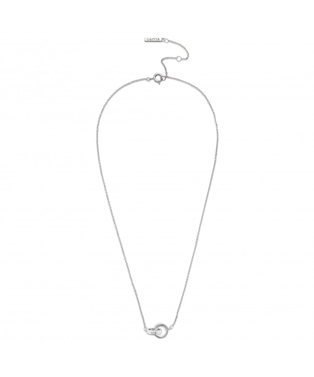 Olivia Burton Olivia Burton Interlink Silver Necklace 3 Olivia Burton Olivia Burton Interlink Silver Necklace - Image 2
