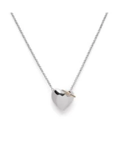 Olivia Burton Olivia Burton Knot Heart Silver Necklace