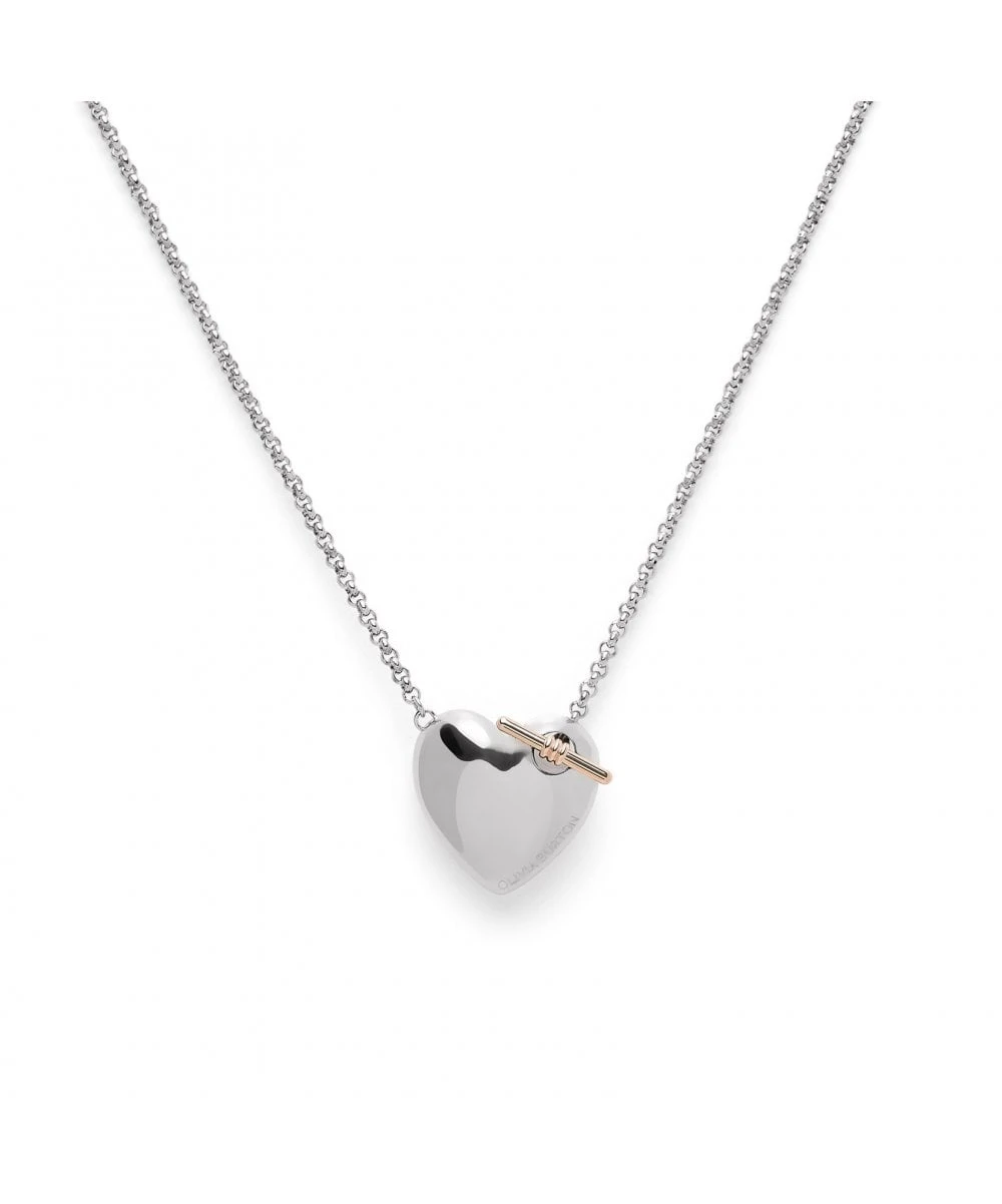 Olivia Burton Olivia Burton Knot Heart Silver Necklace 3 Olivia Burton Olivia Burton Knot Heart Silver Necklace