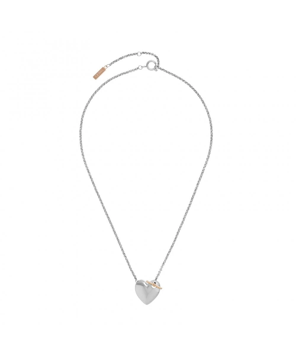 Olivia Burton Olivia Burton Knot Heart Silver Necklace 4 Olivia Burton Olivia Burton Knot Heart Silver Necklace - Image 2
