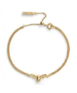 Olivia Burton Olivia Burton Lucky Bee Chain Bracelet Gold