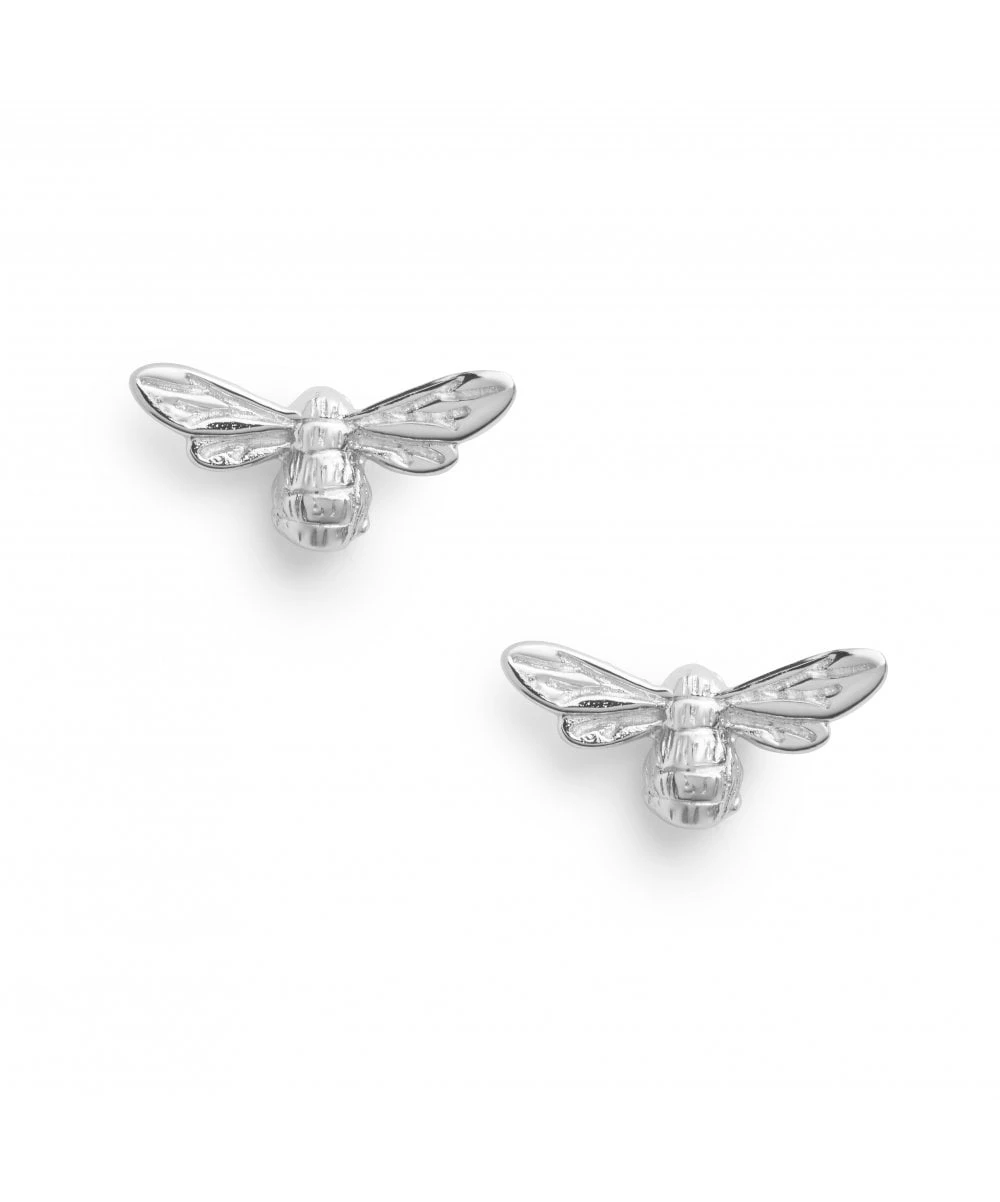 Olivia Burton Lucky Bee Stud Earrings Silver - OBJAME22N 3 Olivia Burton Lucky Bee Stud Earrings Silver - OBJAME22N