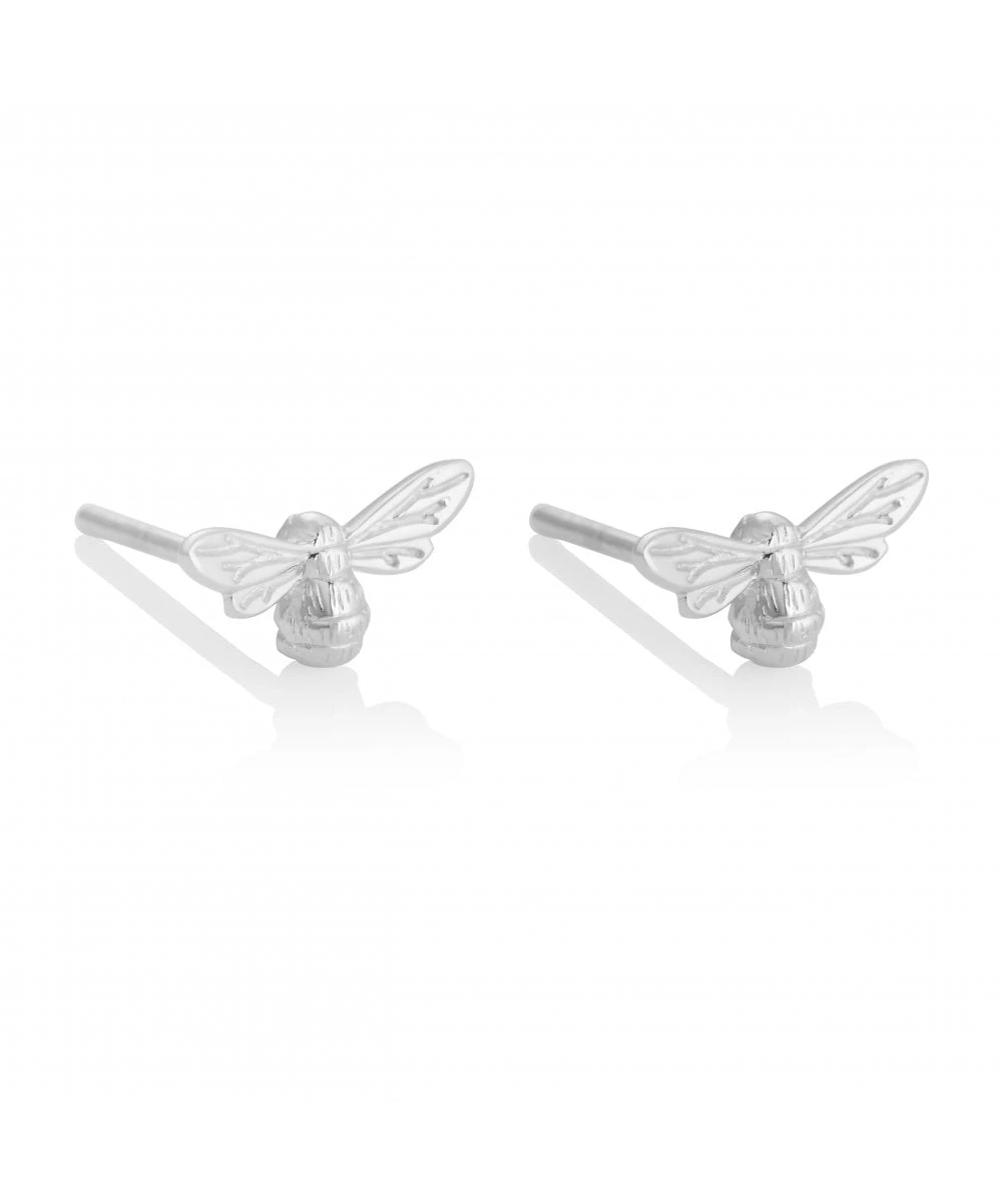Olivia Burton Lucky Bee Stud Earrings Silver - OBJAME22N 4 Olivia Burton Lucky Bee Stud Earrings Silver - OBJAME22N - Image 2