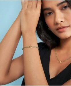 Olivia Burton Olivia Burton Minima Bee Green & Gold Beaded Charm Bracelet 9 Olivia Burton Olivia Burton Minima Bee Green & Gold Beaded Charm Bracelet -Ornaments Promotion Store olivia burton minima bee green gold beaded charm bracelet p6390 38105 image