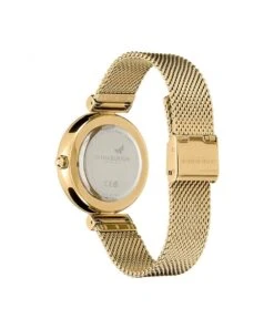 Olivia Burton Minima Bee T-Bar Gold Mesh Bracelet Watch -Ornaments Promotion Store olivia burton minima bee t bar gold mesh bracelet watch p5948 36516 image