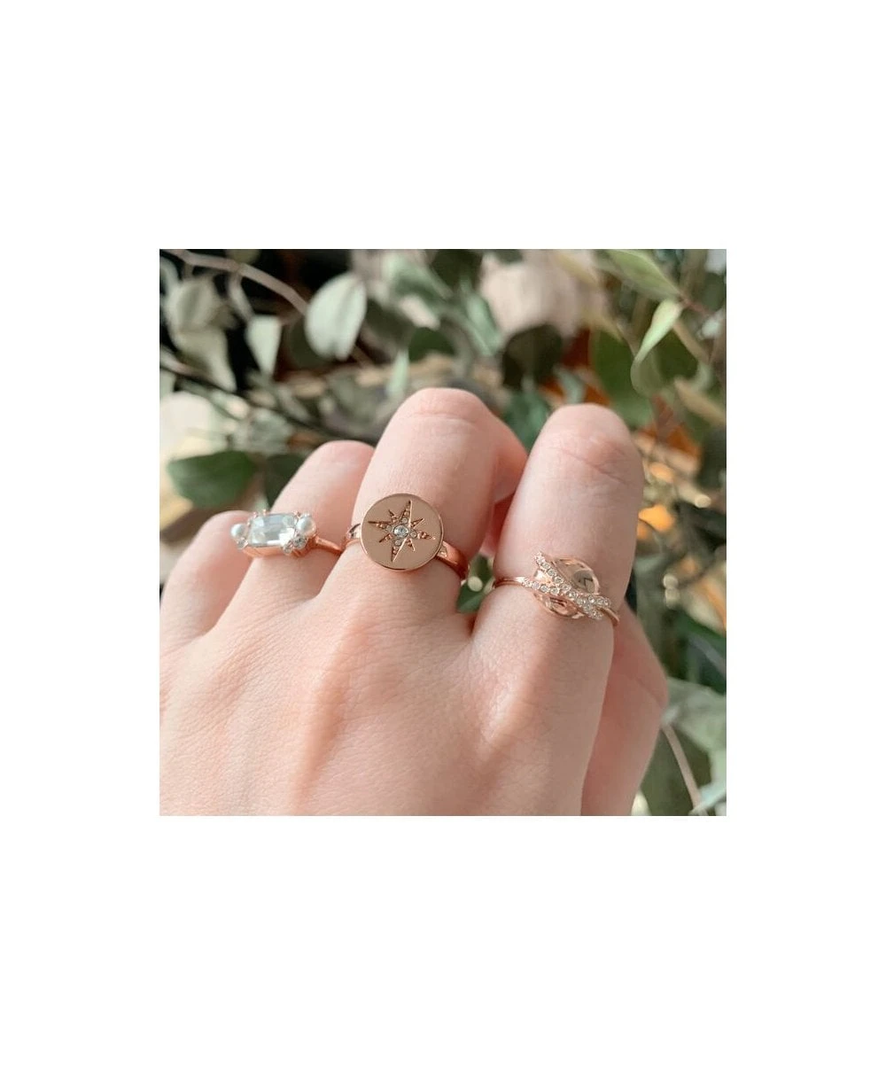 Olivia Burton Olivia Burton North Star Disc Rose Gold Ring 5 Olivia Burton Olivia Burton North Star Disc Rose Gold Ring - Image 3