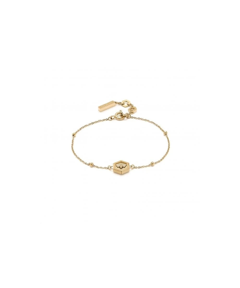 Olivia Burton Olivia Burton Signature Minima Bee Gold Bracelet 3 Olivia Burton Olivia Burton Signature Minima Bee Gold Bracelet
