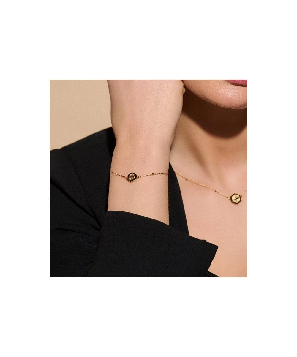 Olivia Burton Olivia Burton Signature Minima Bee Gold Bracelet 7 Olivia Burton Olivia Burton Signature Minima Bee Gold Bracelet - Image 5