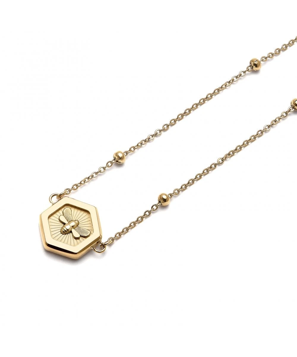 Olivia Burton Olivia Burton Signature Minima Bee Gold Necklace 5 Olivia Burton Olivia Burton Signature Minima Bee Gold Necklace - Image 3