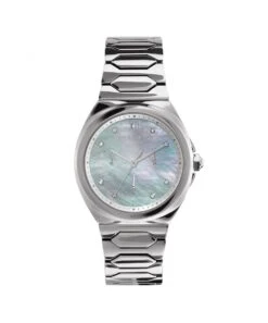 Olivia Burton Olivia Burton Sports Luxe Lustre Multi Function Light Grey & Silver Bracelet Watch