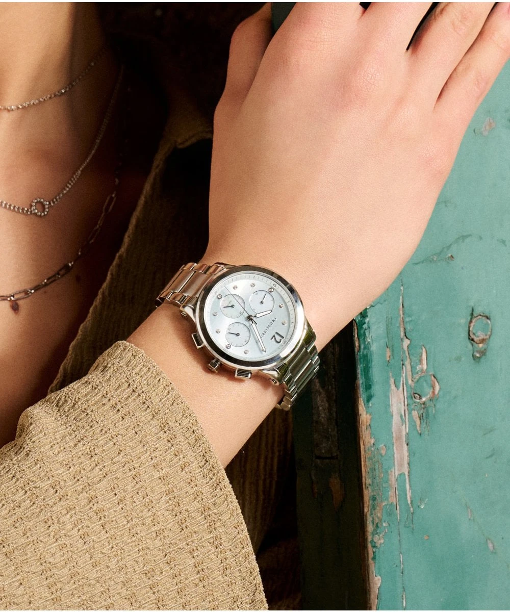 Olivia Burton Sports Luxe Multi-Function Silver Bracelet Watch - 24000065 5 Olivia Burton Sports Luxe Multi-Function Silver Bracelet Watch - 24000065 - Image 3